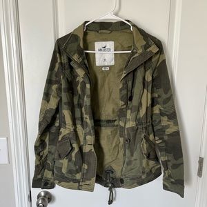 Hollister Camo Utility Jacket